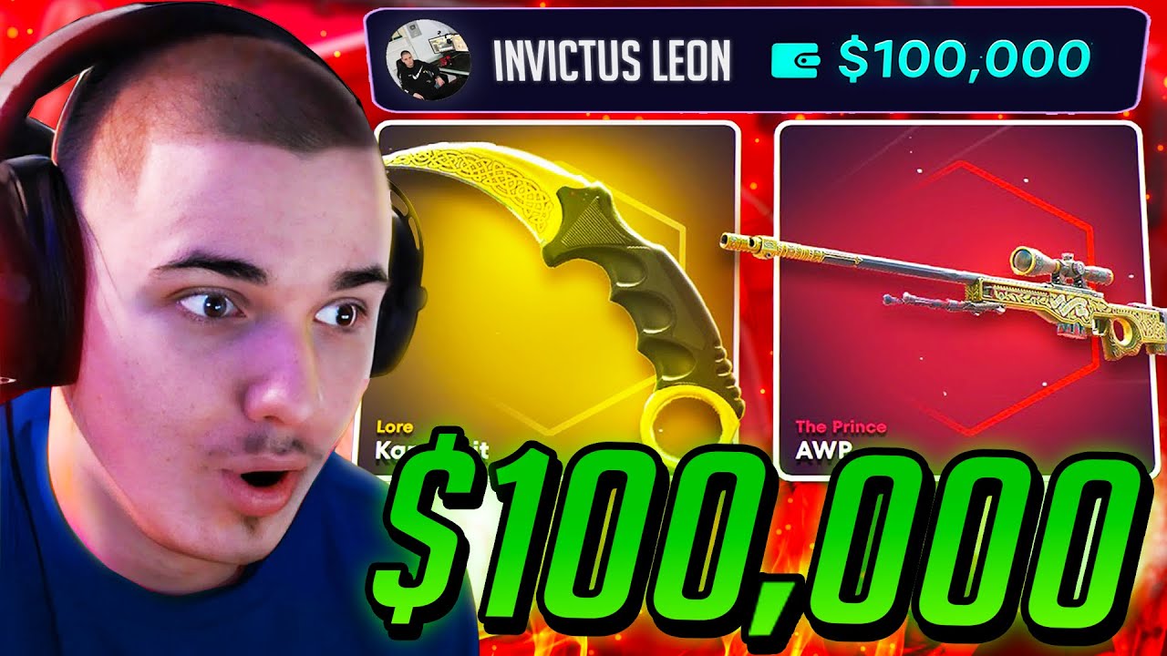 i won 100.000$ on csgo skins