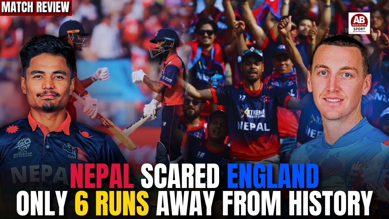 England vs Nepal Thriller | Nepal Almost Creates Historic Upset T20 World Cup 2026 | AB Sports