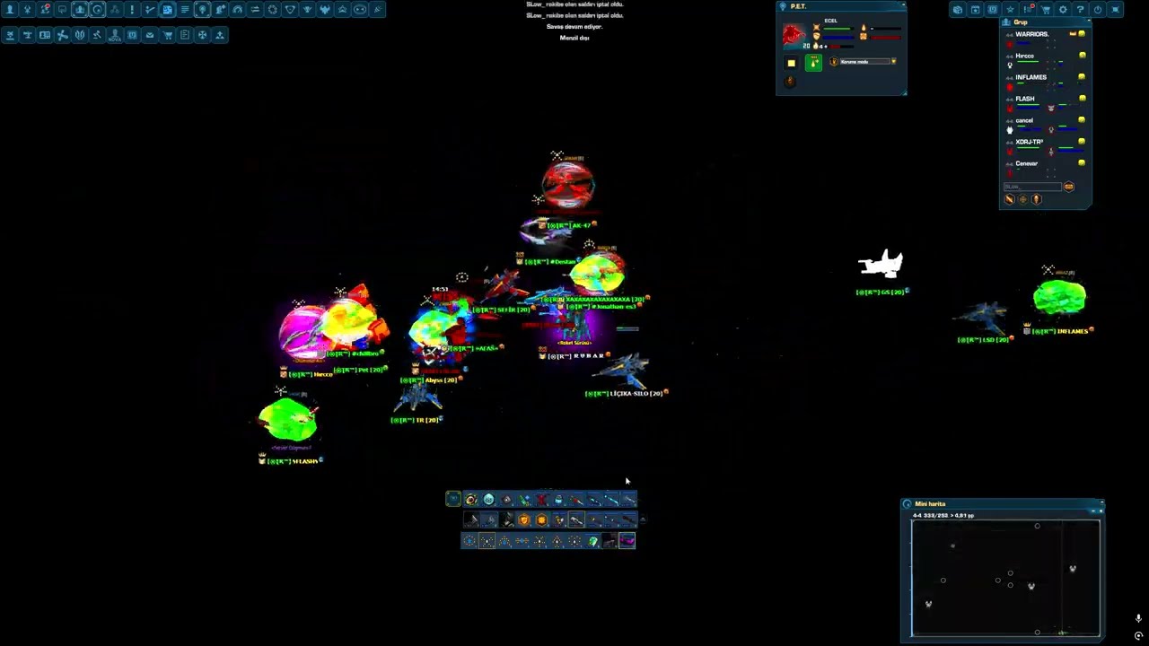 DarkOrbit - GE3 RUBAR ®TR™ v/s  ЯΞКT  ΣX!T