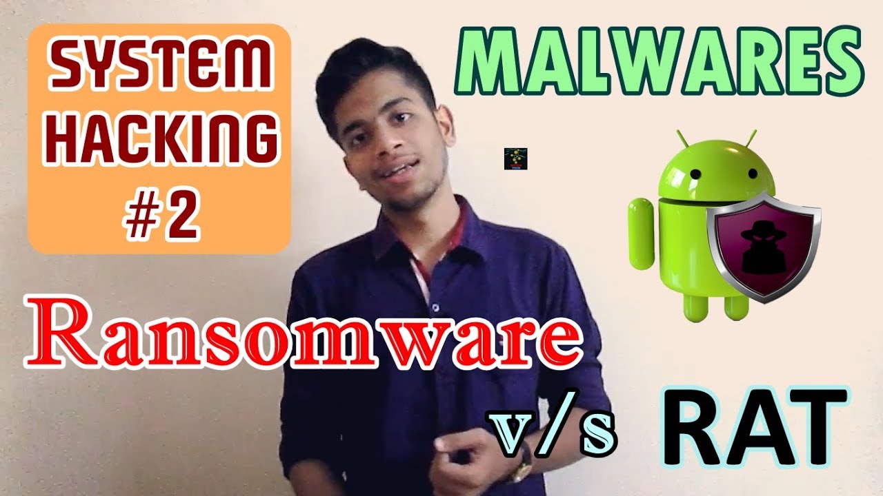[HINDI] What is a Malware? | Dangerous Types | Ransomware and RAT Explained