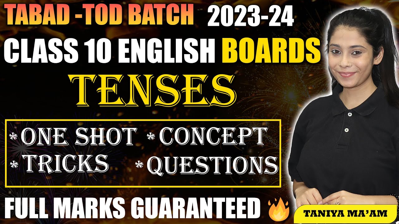 Tenses One Shot🔥| Tense in English Grammar | Present , Past and Future | Tricks and Questions