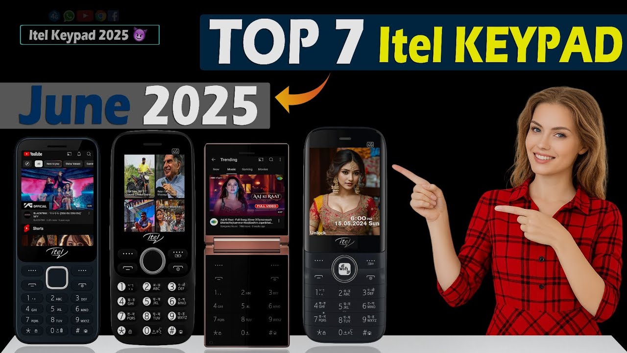 Top 7 Best Itel Keypad Phone 2025⚡⚡ JUNE 2025