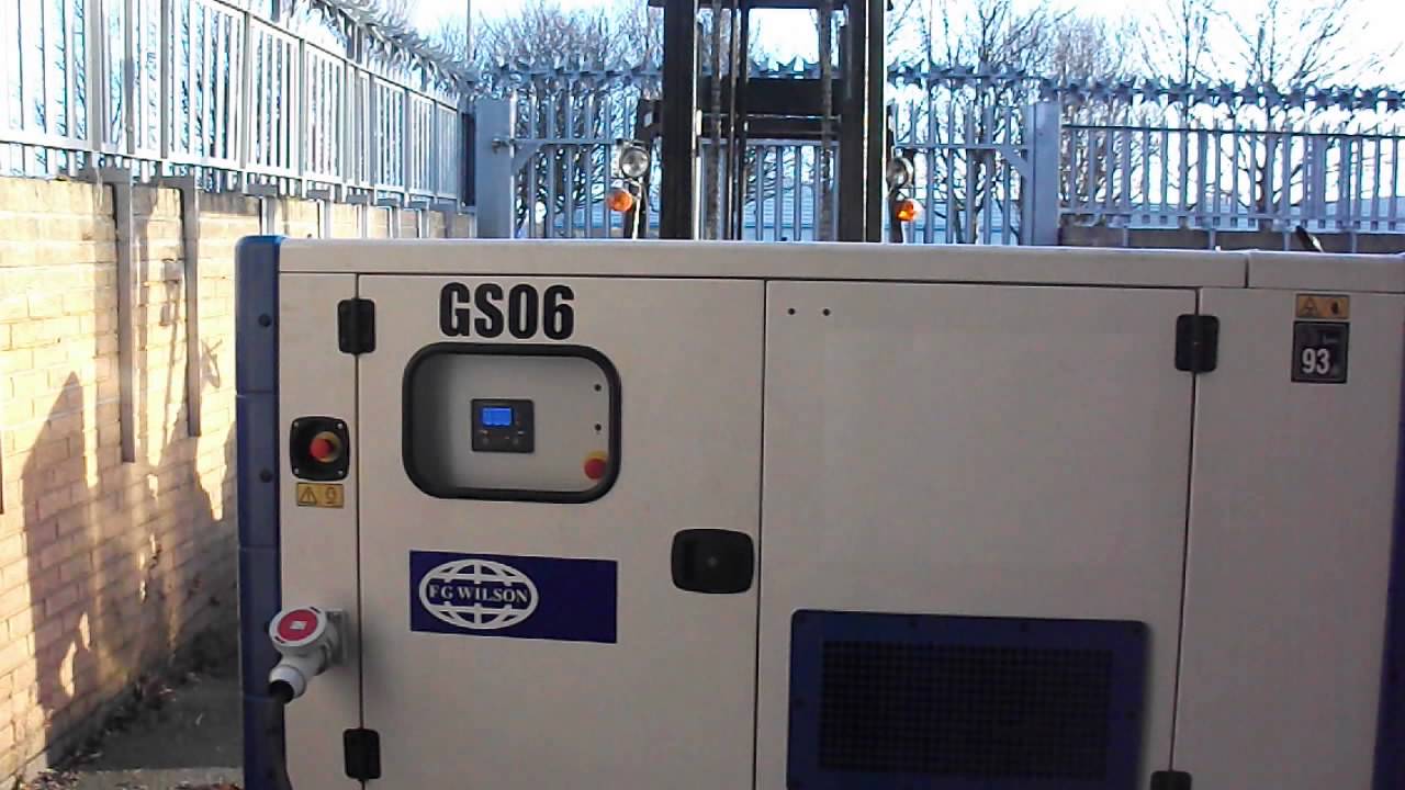FG Wilson P65 Diesel generator