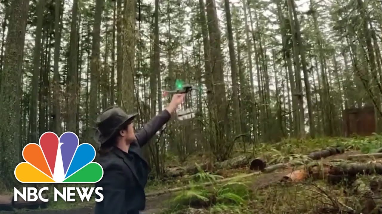 Oregon hiker ties phone to drone to text for help