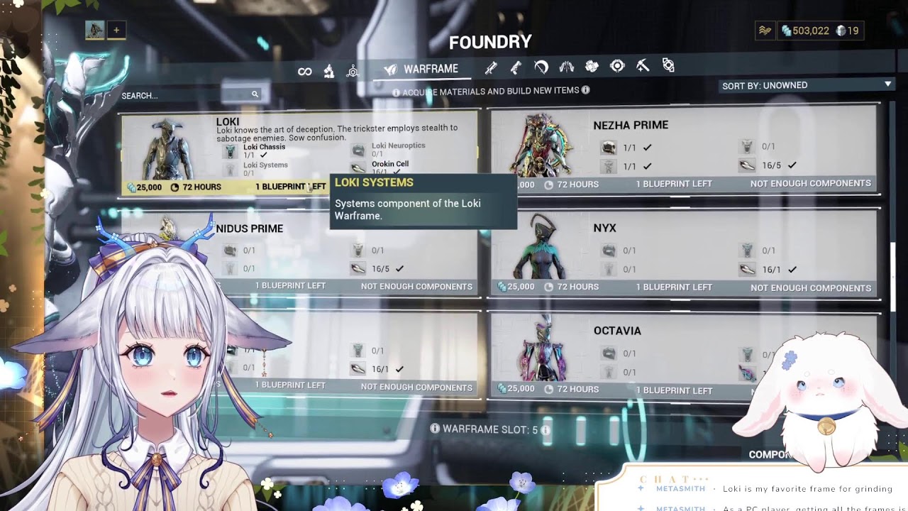 [MR7] baby tenno continues with story and farms for frames! 💠 Forest God in Training 💠 !lore