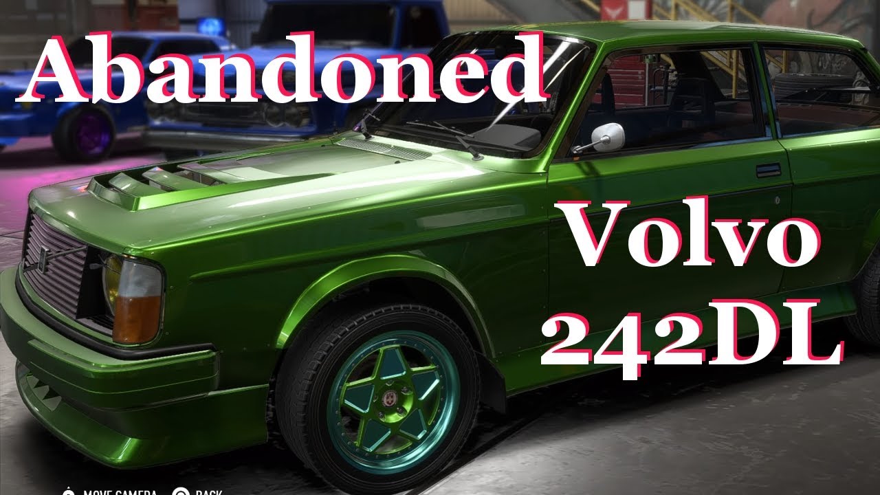 Abandoned Volvo 242 Offroad Edition