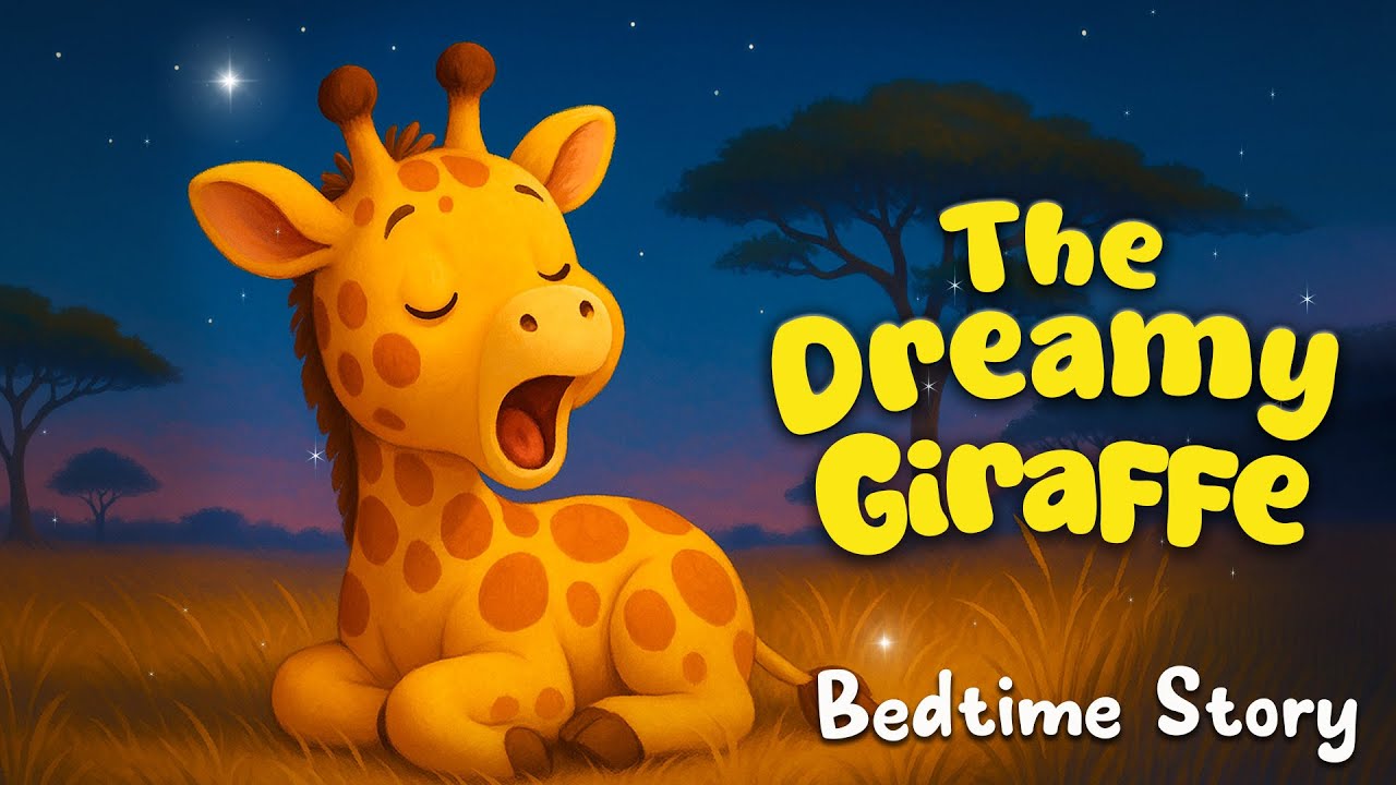 🦌The Dreamy Giraffe 🦒 The MOST Magical Bedtime Story for Kids 💤 A Gentle Night Savannah