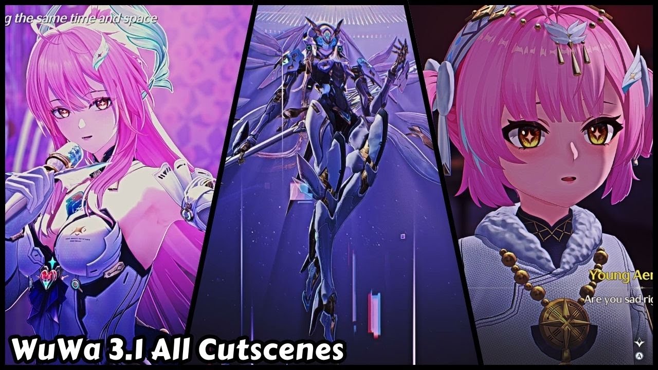Wuthering Waves 3.1 All Cutscene & Ending Cutscene (For You Who Walk in Snow)