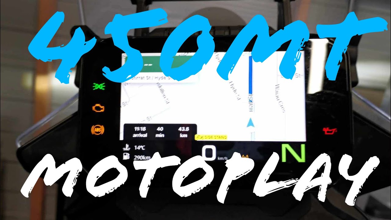 Quick Guide On Motoplay Installation for CFMOTO 450MT