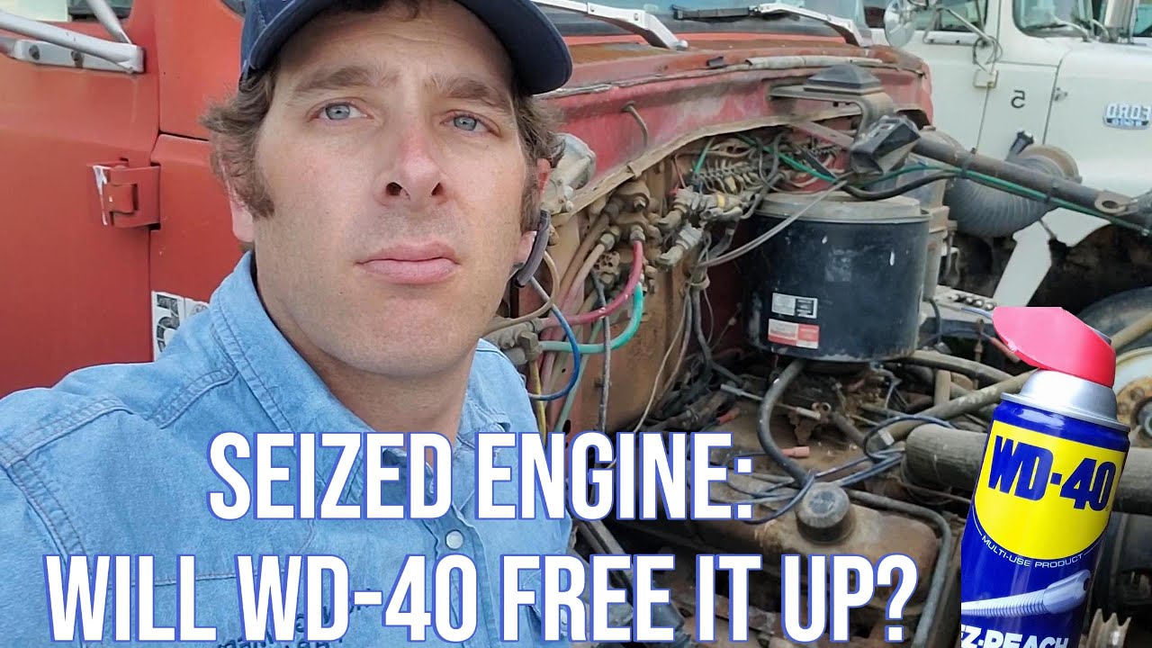 Will WD-40 Free Up a SEIZED engine???