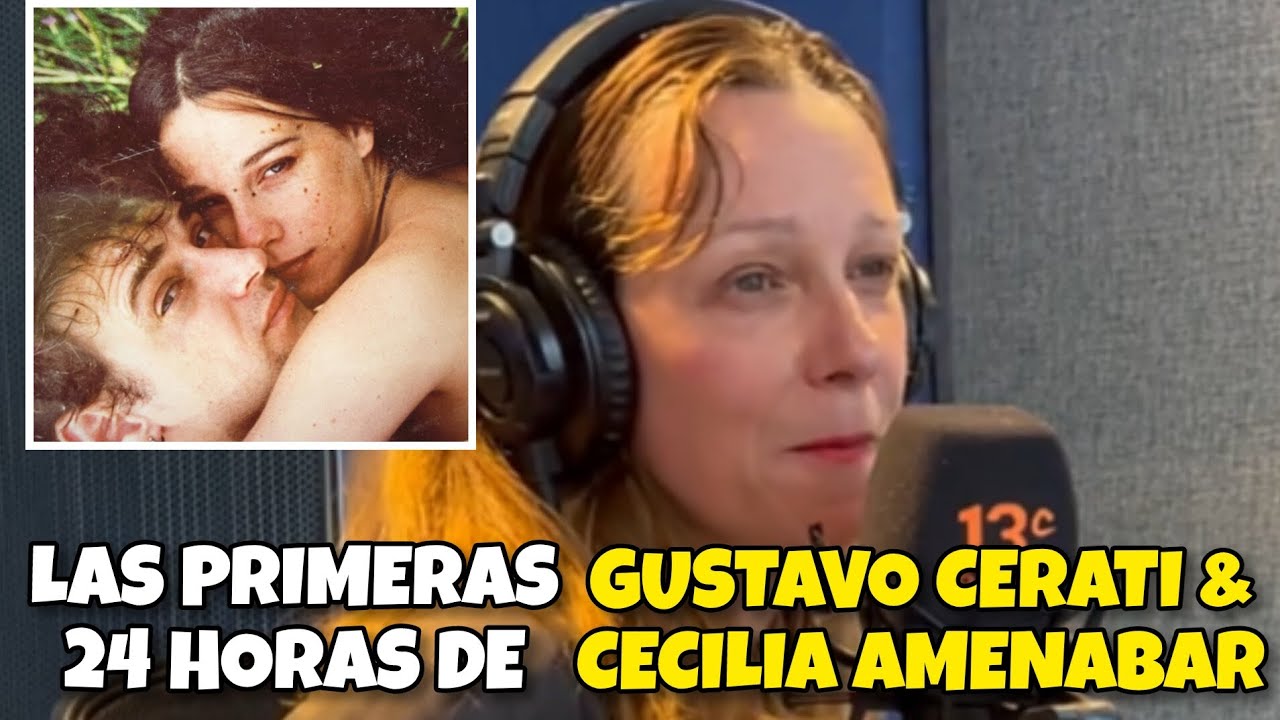 Cecilia Amenábar y Gustavo Cerati: las primeras 24 horas - Entrevista 22-12-2024 (13c Radio)