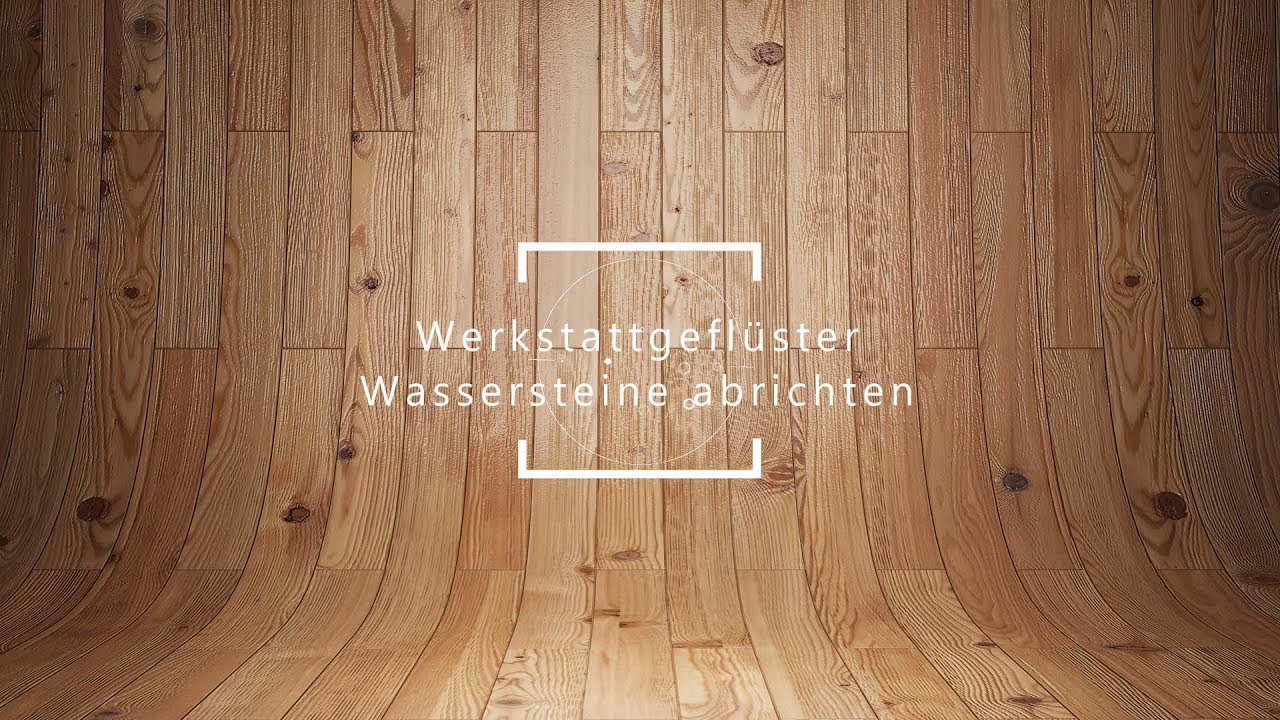 Wasserstein abrichten