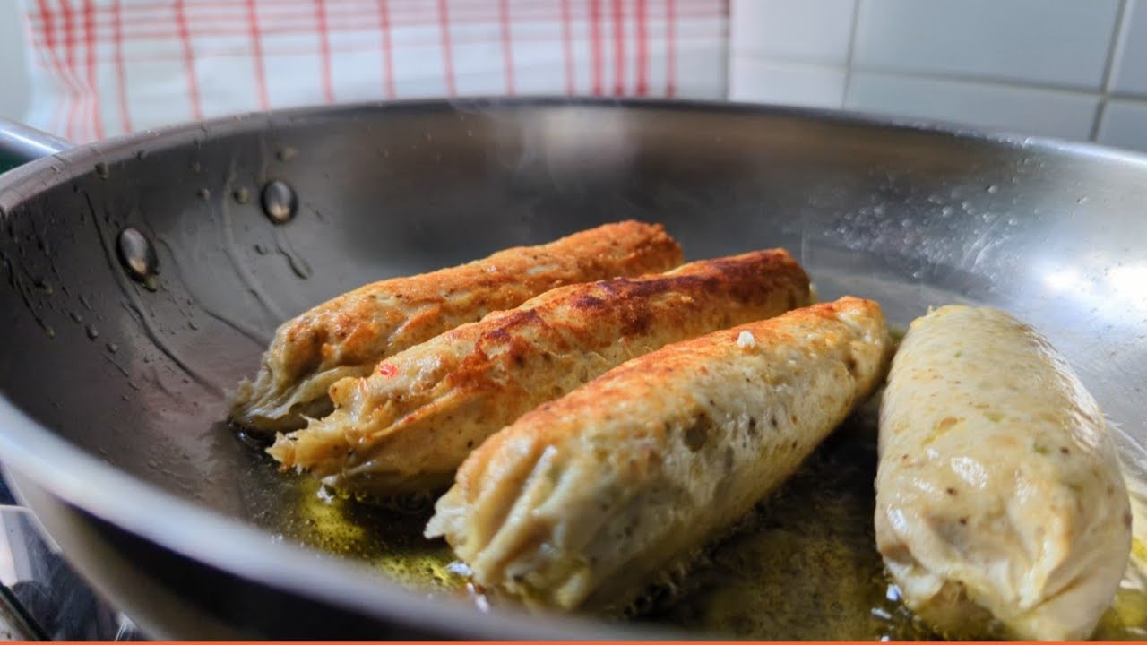 נקניקיות ביתיות  בפשטות ללא ציוד מיוחד Keto recipe