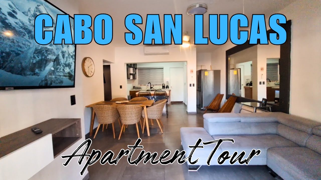 Tour our CABO SAN LUCAS APARTMENT! | We lived in Cabo San Lucas BAJA California Sur for 1 MONTH
