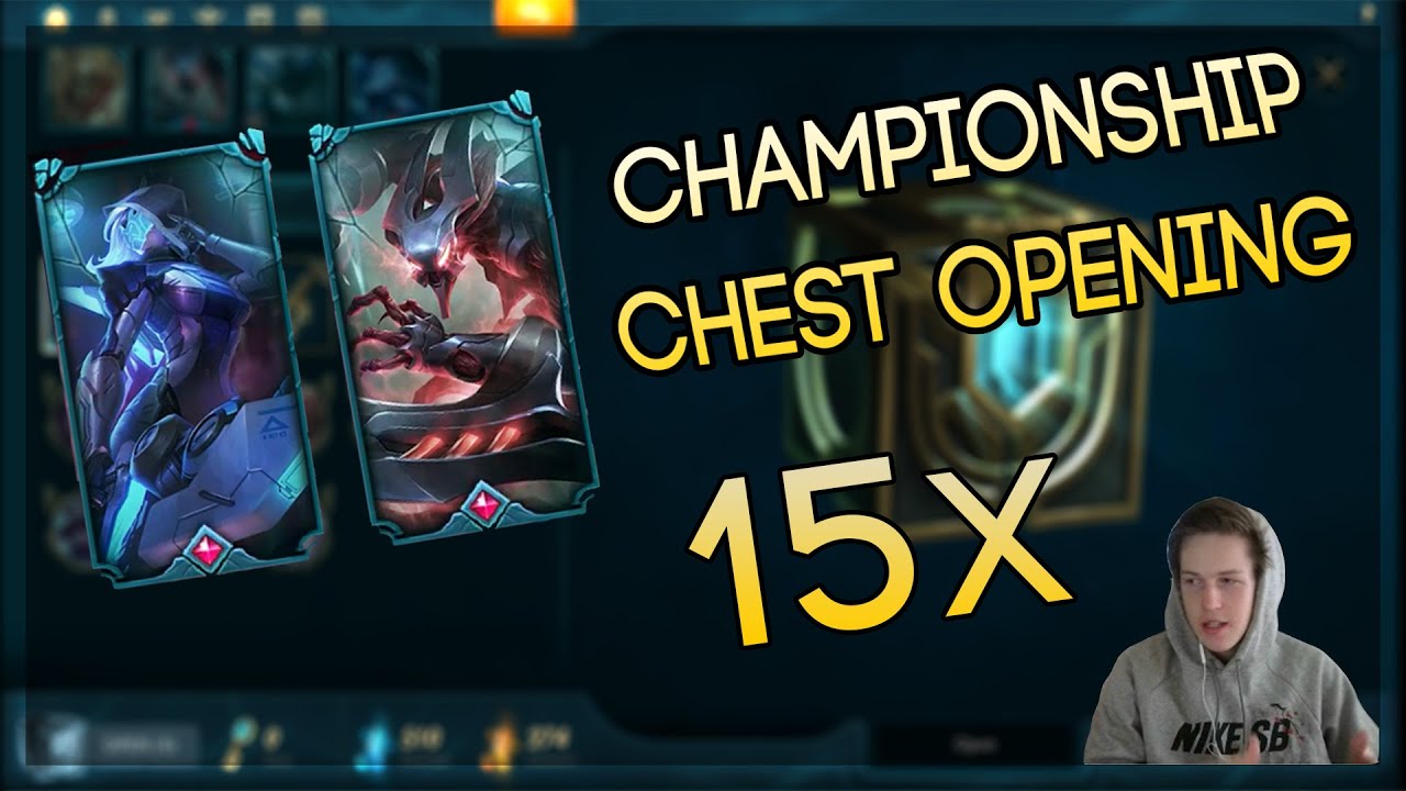 15x Championship Chest Opening | 2016 Worlds - League of Legends