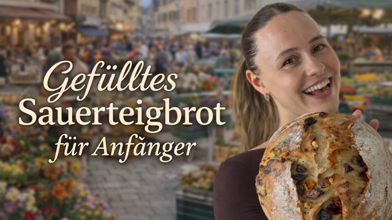 Ich habe das VIRALE gefüllte Sauerteigbrot getestet und so gelingt es DIR auch