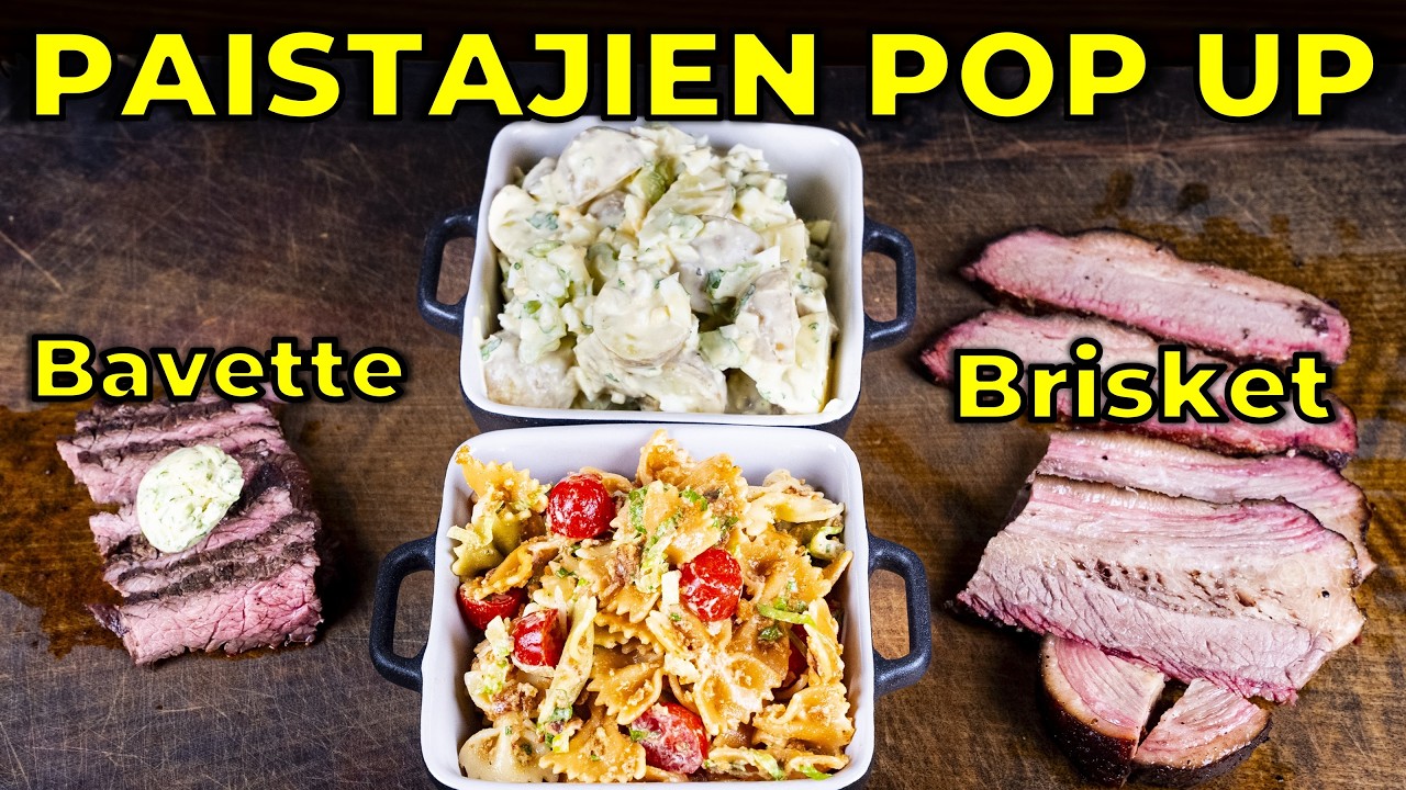 Pihvimiehen BBQ Annos Paistajien Pop Up Ravintolaan!