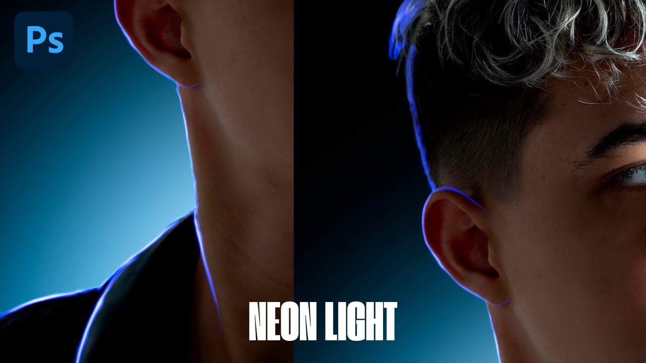 Como criar luz de neon no photoshop