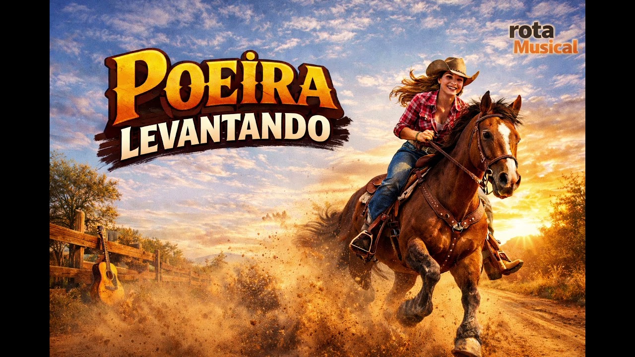 Poeira Levantando – Country Sertanejo Animado 🤠 | Rota Musical