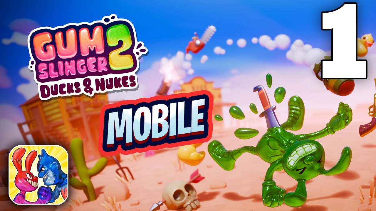 Gumslinger 2: Ducks & Nukes Gameplay Walkthrough Part 1 (iOS, Android)