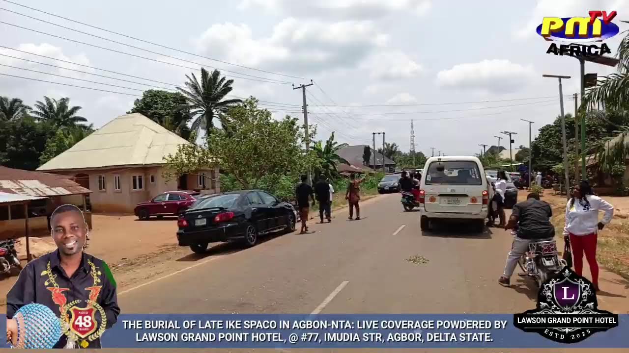 The Burial of IKE SPACO.😭😭😭 The great iconic Ika Highlife Musician in Agbor, Delta State.
