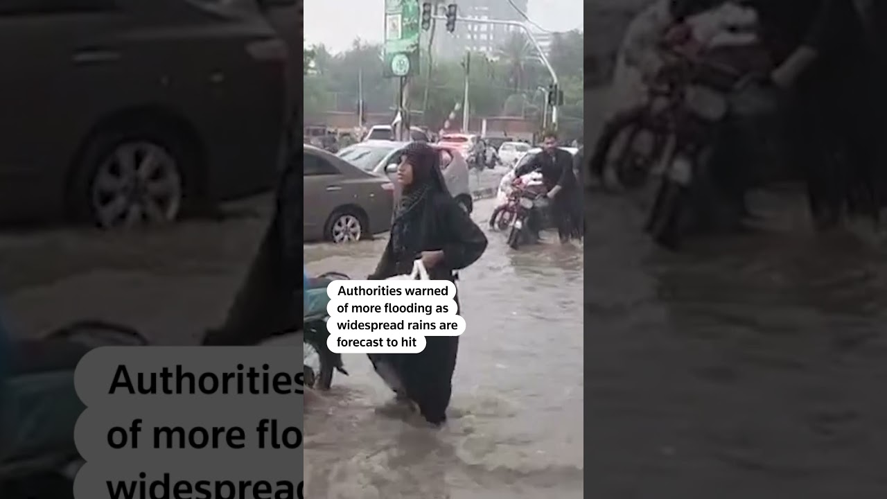 Karachi roads turn to rivers with more torrential rains forecast | REUTERS
