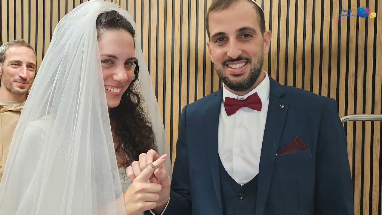 חופה מרגשת בבית החולים ברזילי