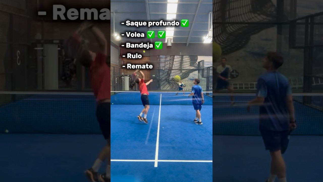 ¿Cuál es el golpe más importante en padel? #padel #acepad #padeldeoro_