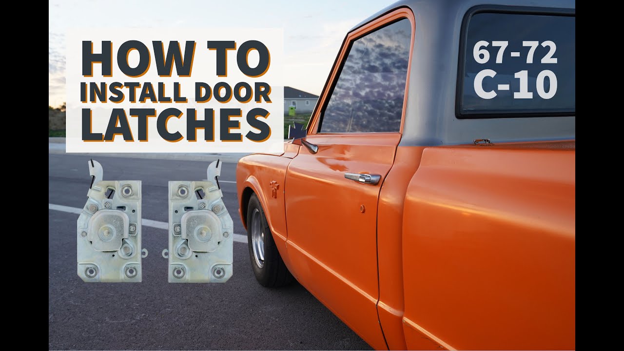 How to replace your door latches 67-72 Chevy C10