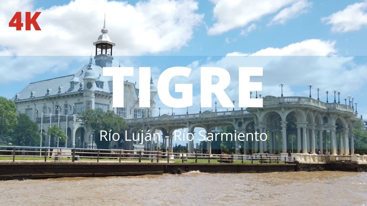 TIGRE - Río Luján / Río Sarmiento | Buenos Aires Tour | 4K | BOAT ⛵