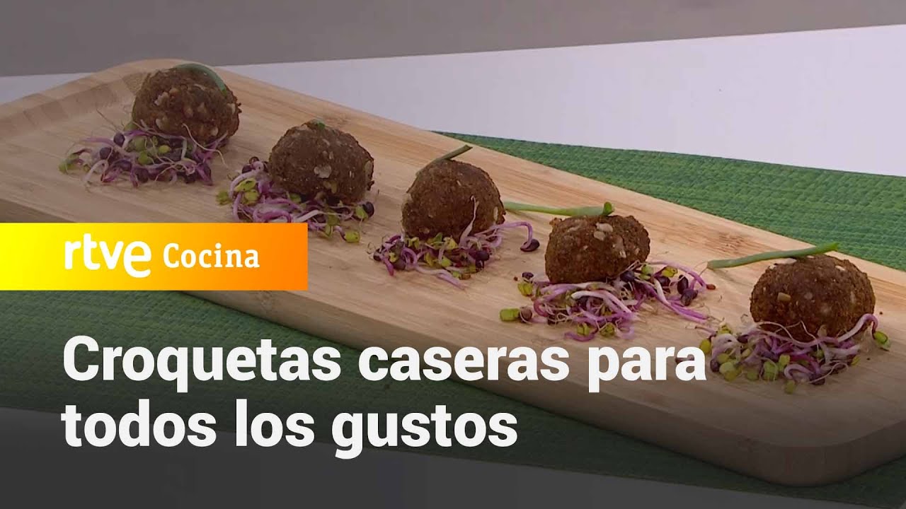 Croquetas caseras para todos los gustos con Sergio Fernández - Saber Vivir | RTVE Cocina