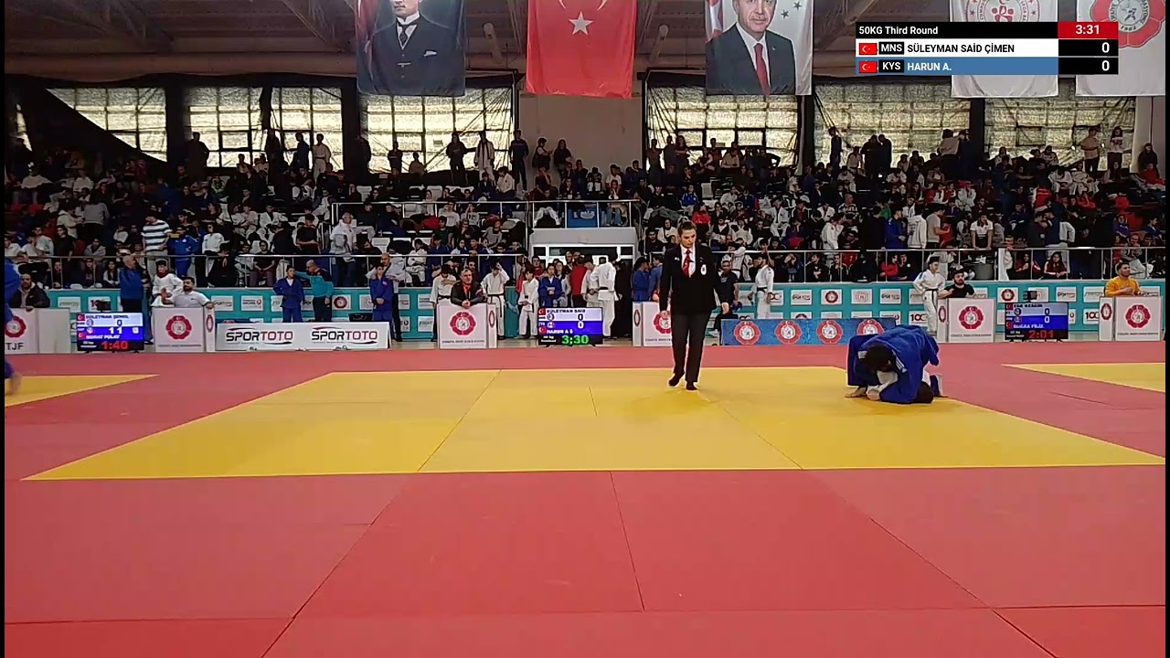S&Uuml;LEYMAN SAİD &Ccedil;İMEN - HARUN ALPTUĞHAN SARIKAYA 50KG Third Round