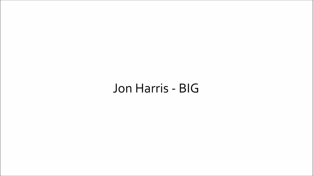 Jon Harris - BIG Radio - Lyrics