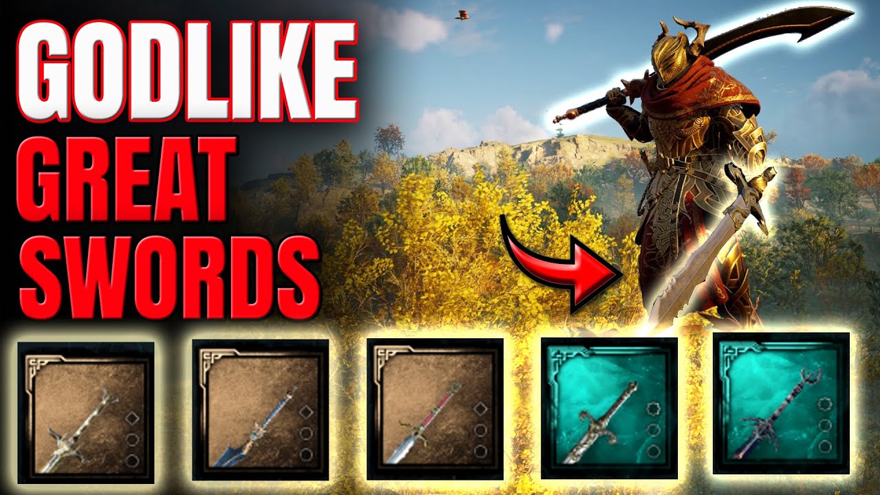 Assassin's Creed Valhalla — САМЫЕ СИЛЬНЫЕ БОЛЬШИЕ МЕЧИ и как их получить!