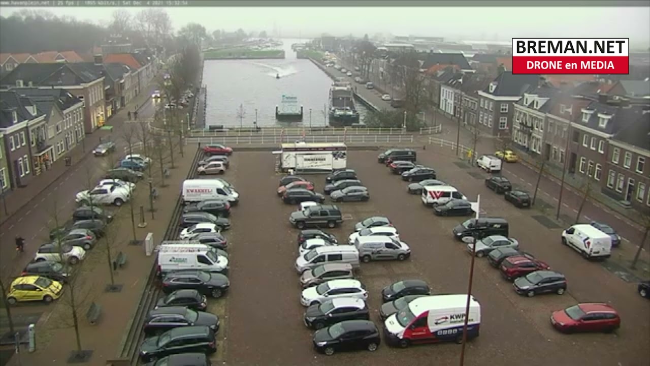 04-12-2021 Wildwaterbaan in de Binnenhaven van Genemuiden