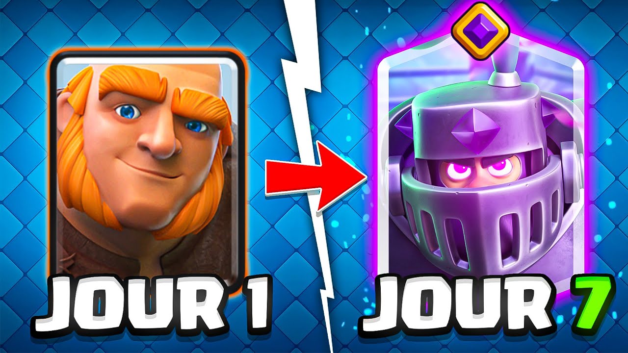 J'ai JOU&Eacute; &agrave; un NOUVEAU compte Clash Royale Free to Play pendant 7 JOURS