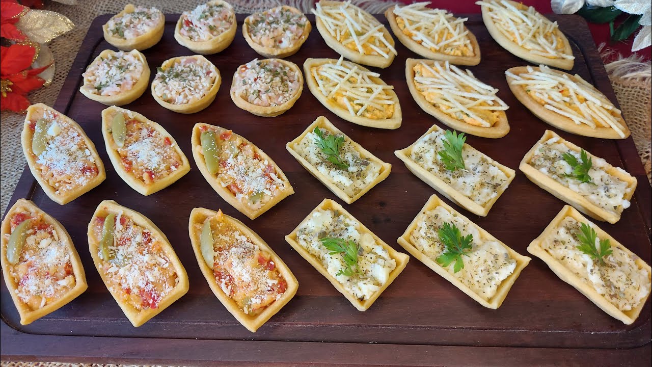 1 Massa de Barquete e 4 Recheios! Receitas Imperdíveis do Bistrô