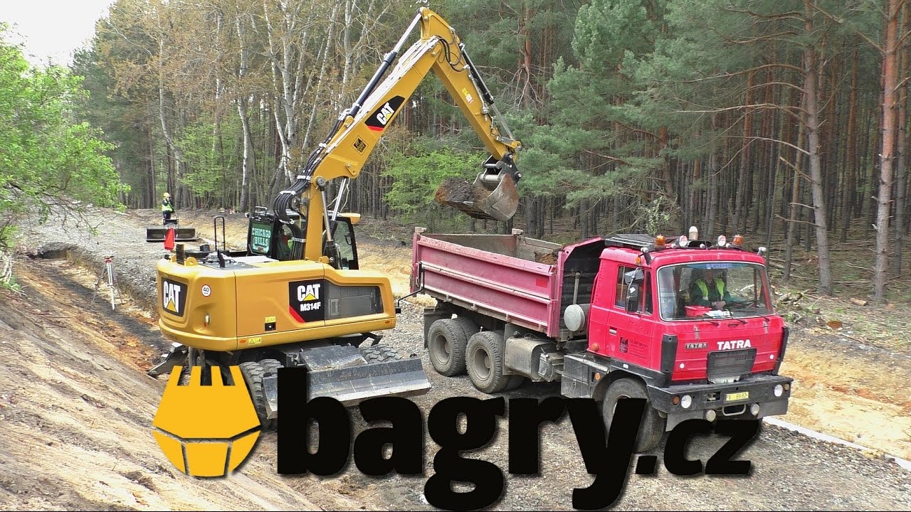 *JOBSITE* Cat M314F, Liebherr 918, Cat M314D, Tatra Terrno, Cat D4H