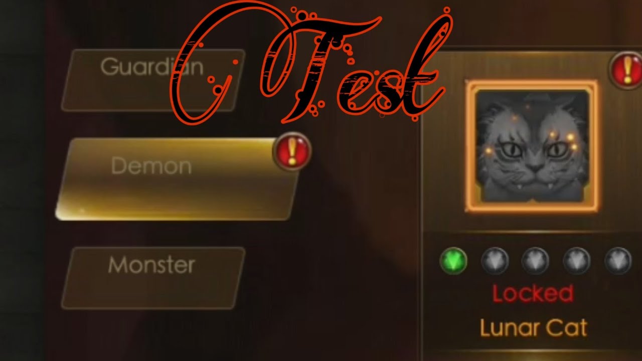 +20 Lunar Cat Active & Test - LOD pet chess | Legacy of discord