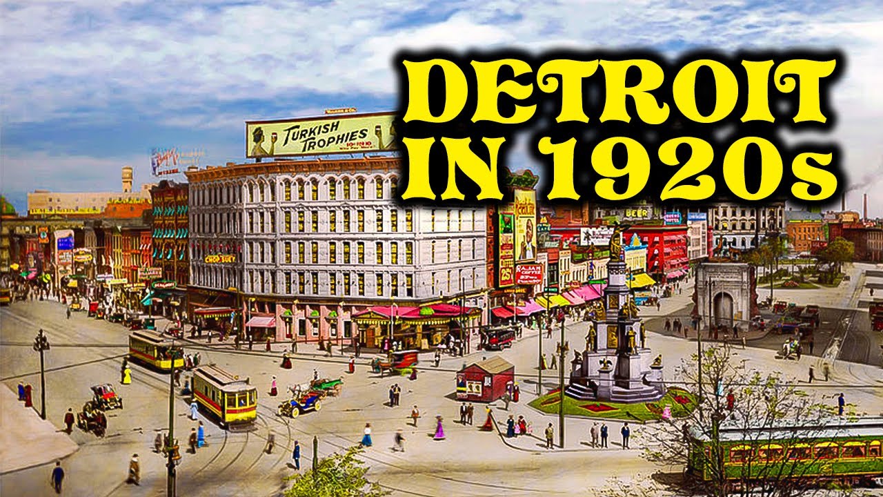 What Life Was Like In 1920s In DETROIT