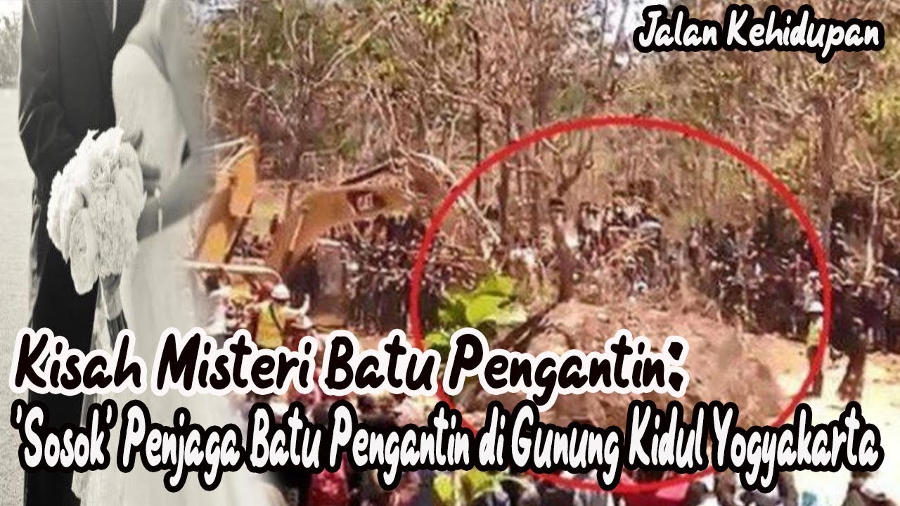 #viral Kisah 'Sosok' Penjaga Batu Pengantin di Gunung Kidul Yogyakarta