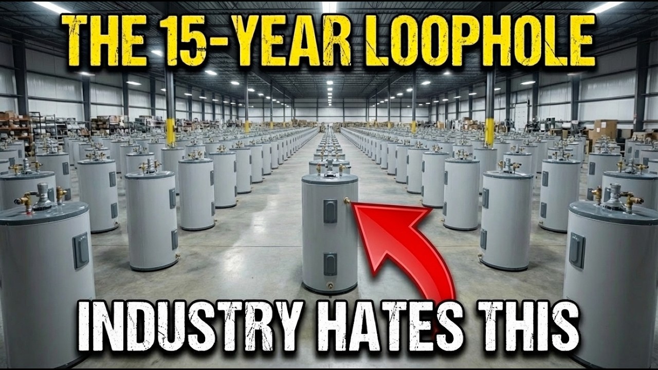 How Smart Homeowners Are Beating the Plumbing Industry (The 15-Year Loophole)