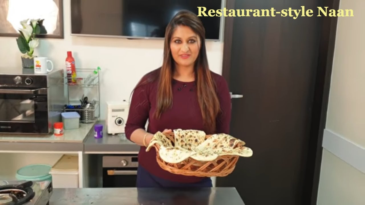 Restaurant-style naan | Naan Recipe | How to make naan on Tawa |📞9325294757 for online classes