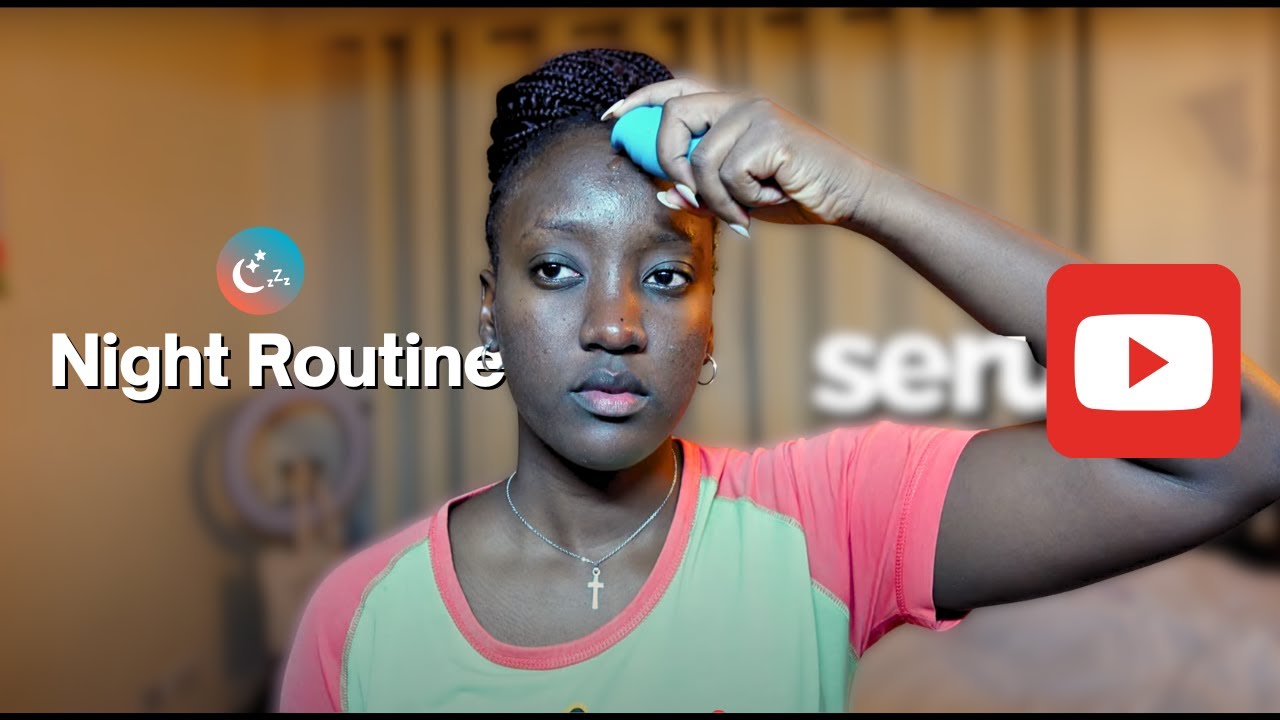 Routine du soir ✨- skincare, body care, douche,etc...// Burundi vlog🇧🇮