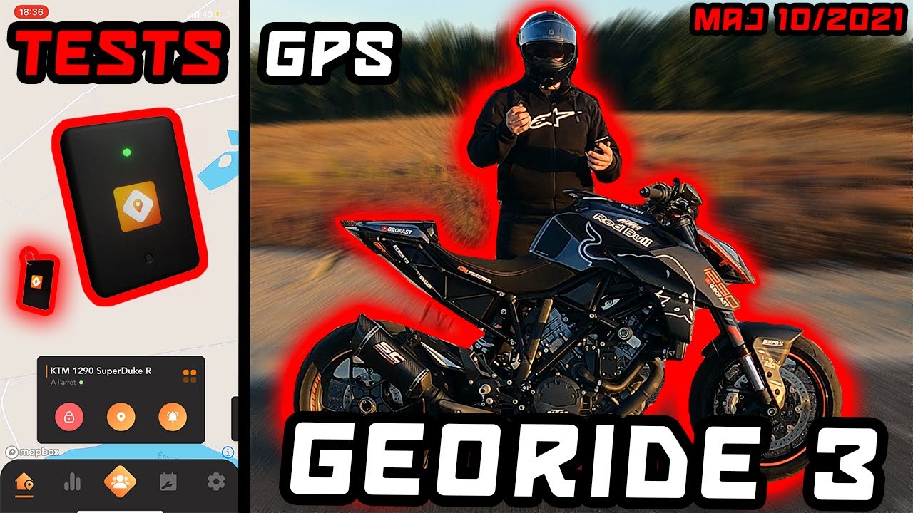 [NEW] Traceur GPS : GEORIDE 3 - TEST sur 1290