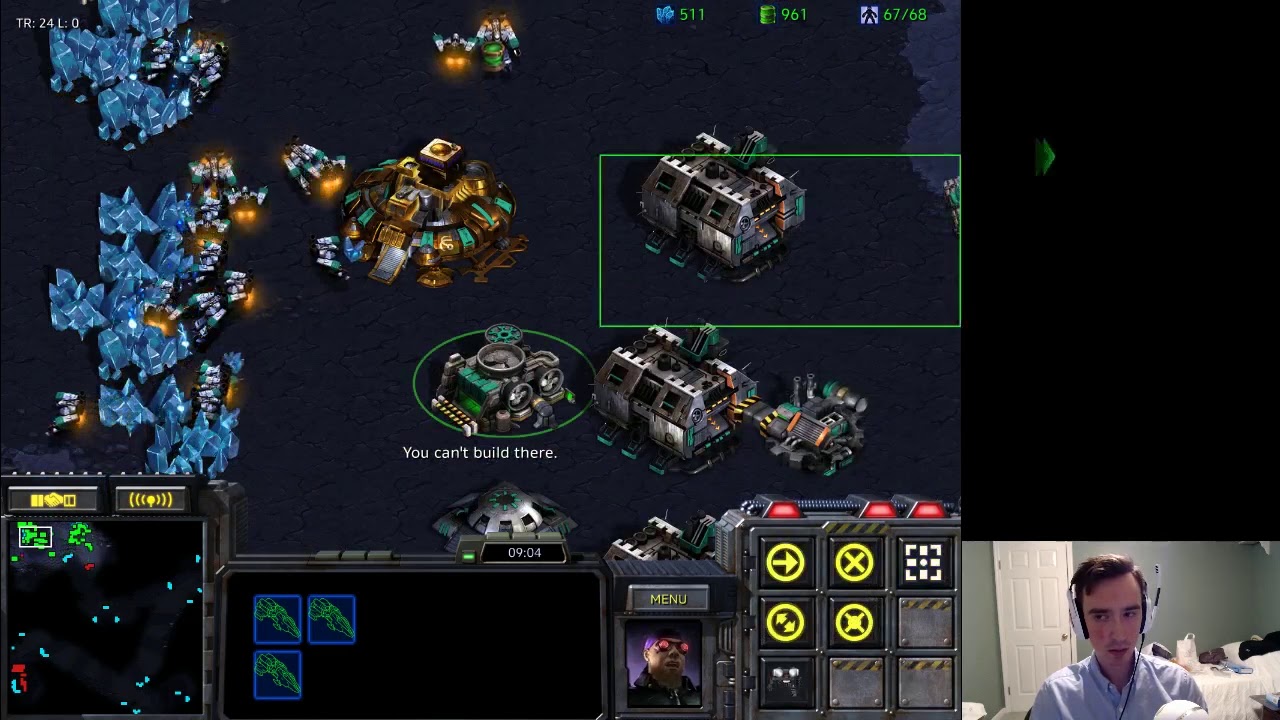 StarCraft Remastered - 1v1 (FPVOD) Nyoken (T) vs whydontukillme (P) Gladiator