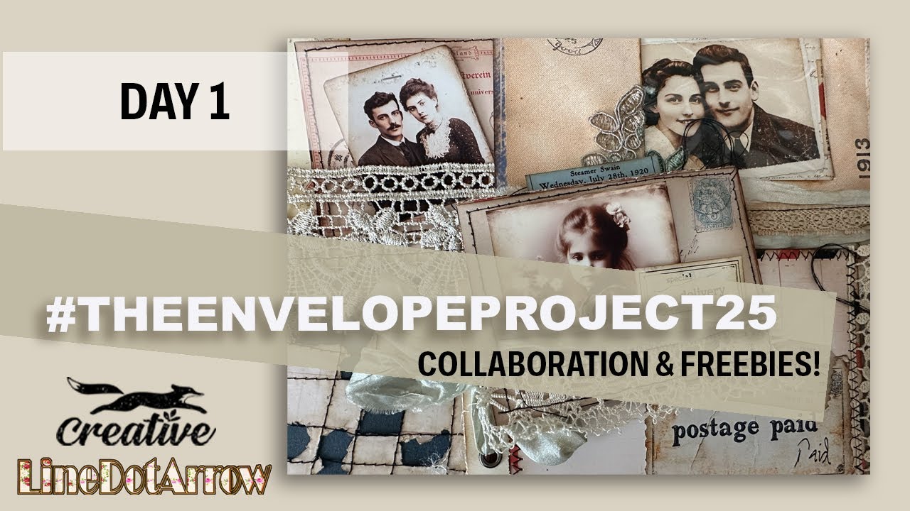 #theenvelopeproject25  Craft and collaborate FREE