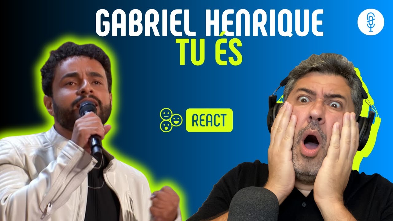 GABRIEL HENRIQUE | TU ÉS | Vocal Coach REACTION & ANÁLISE