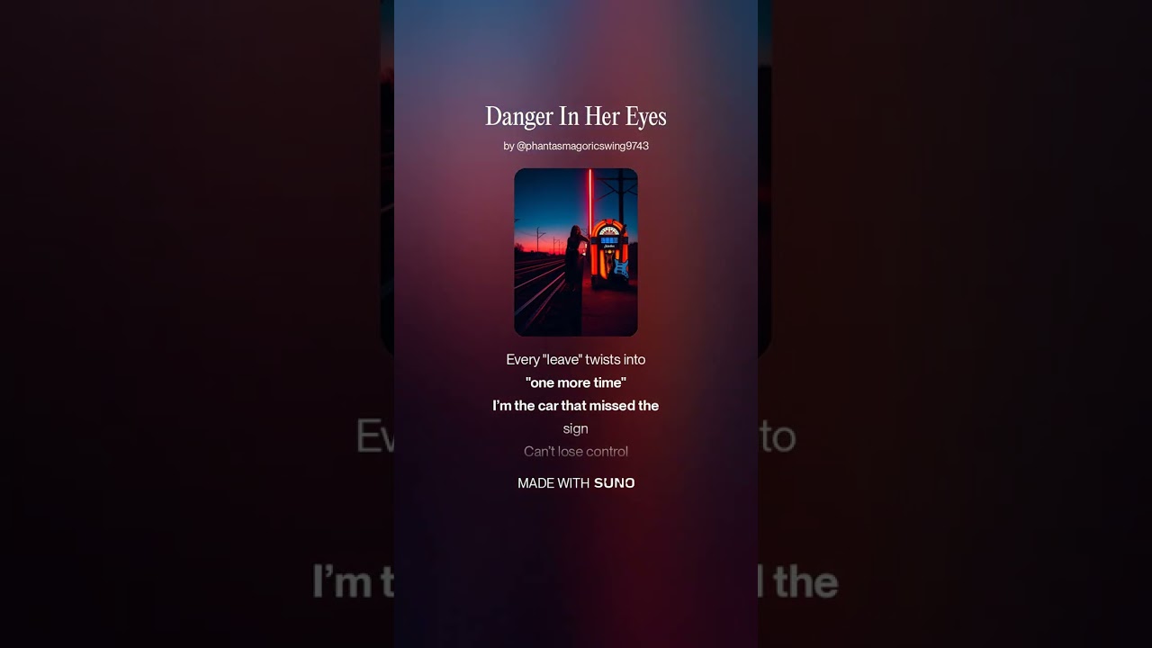 Lost Passion Danger In Her Eyes