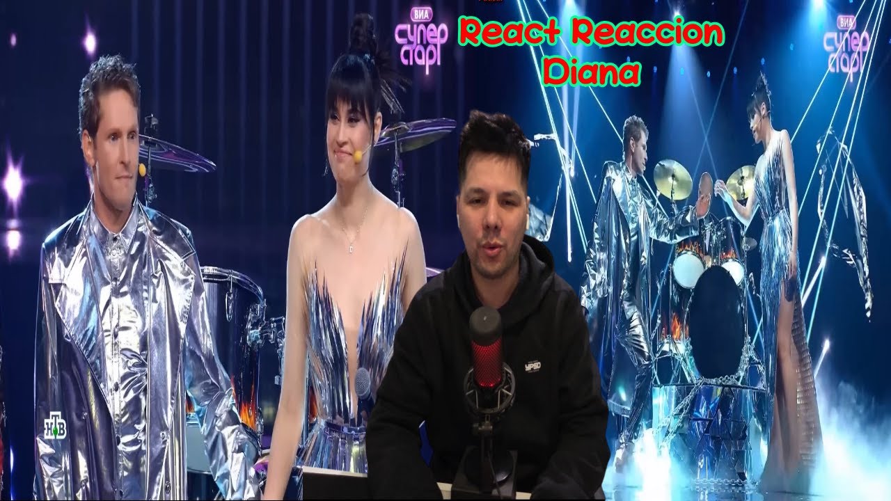 Reaccion Diana Ankudinova and Revolvers   Dancing on Glass ¦ VIA Superstar Show